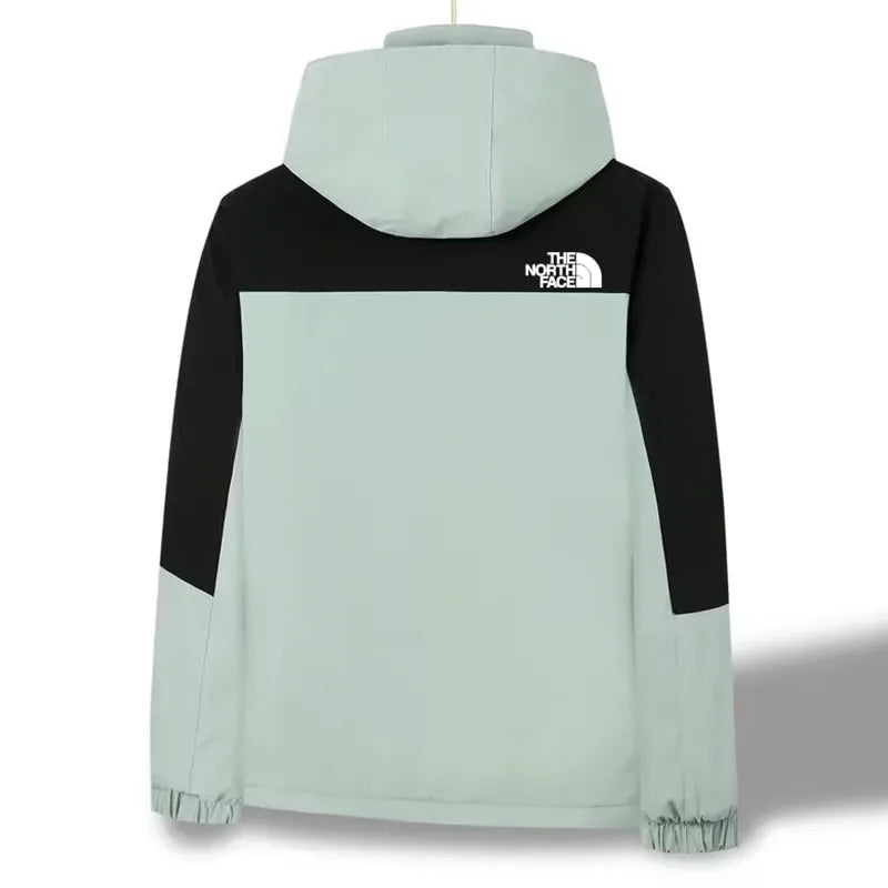 Coupe-vent à capuche technique inspiré outdoor (TNF)