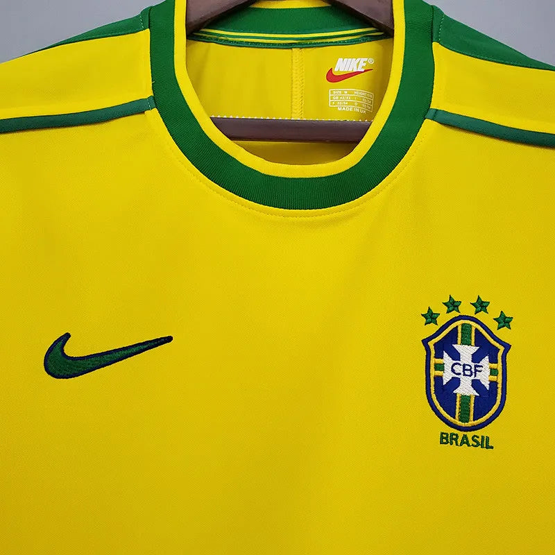 Maillot Rétro Brésil Domicile 1998