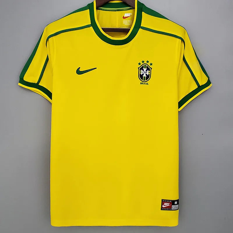 Maillot Rétro Brésil Domicile 1998