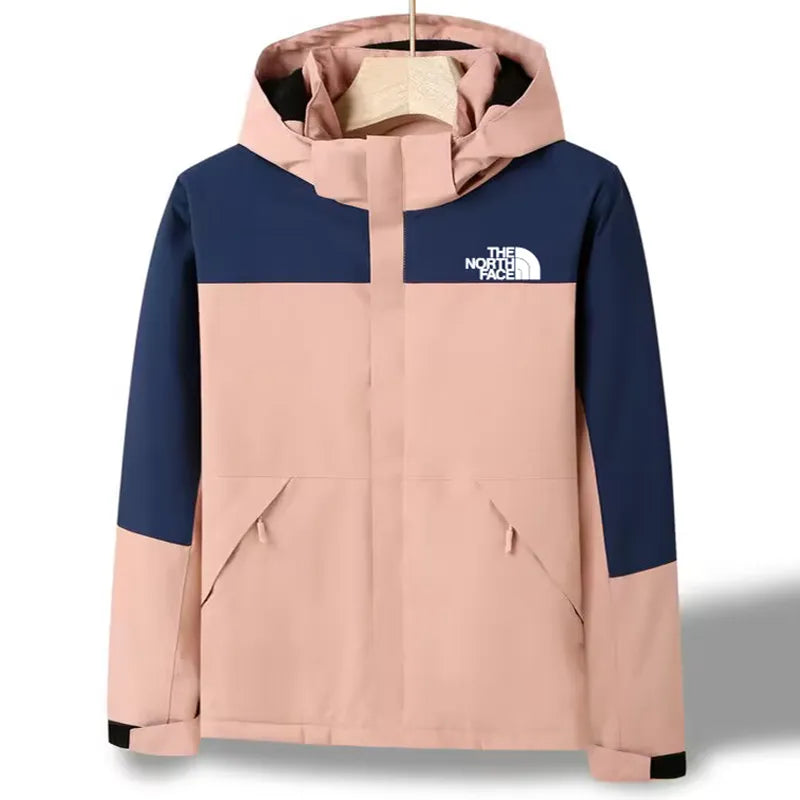 Coupe-vent à capuche technique inspiré outdoor (TNF)
