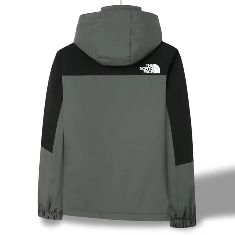 Coupe-vent à capuche technique inspiré outdoor (TNF)