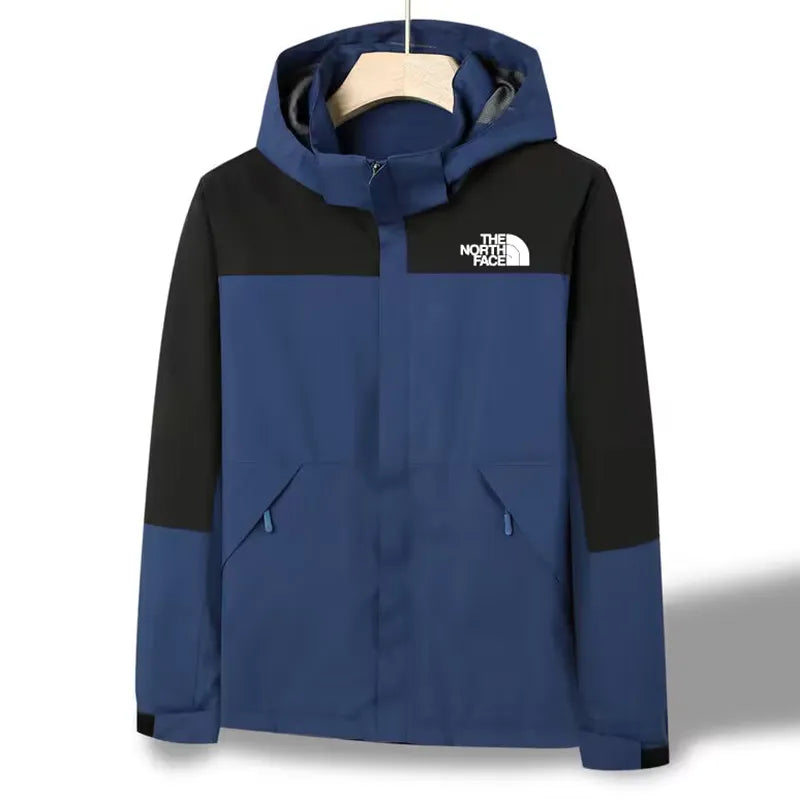 Coupe-vent à capuche technique inspiré outdoor (TNF)