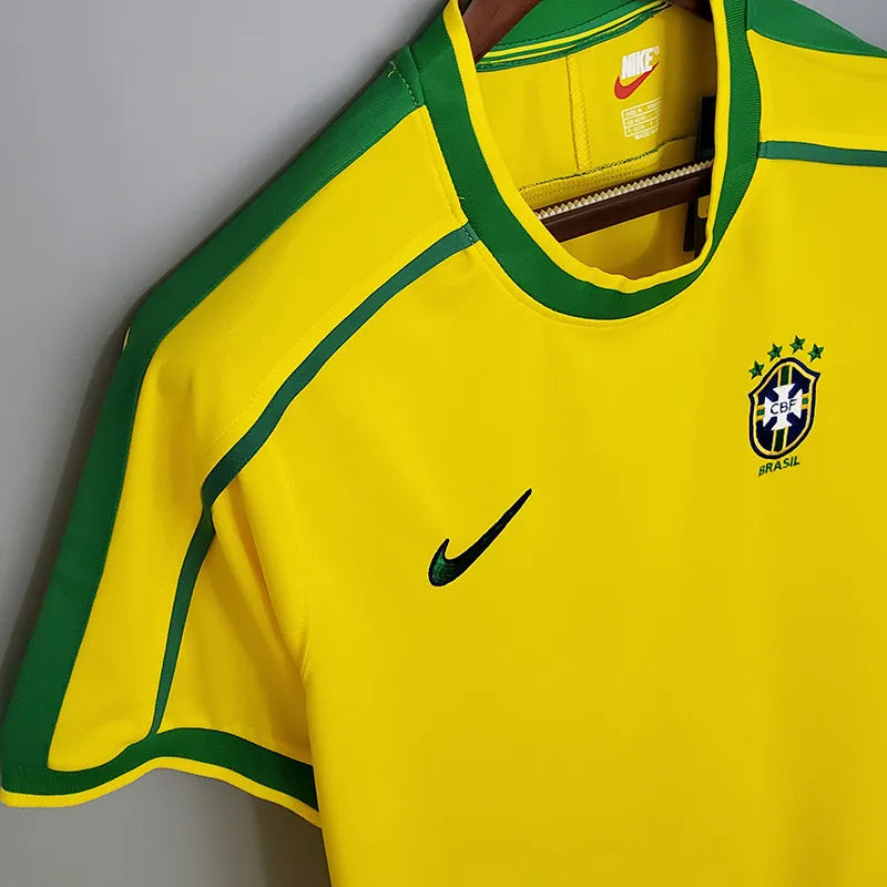 Maillot Rétro Brésil Domicile 1998