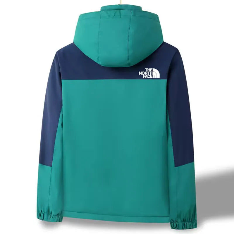 Coupe-vent à capuche technique inspiré outdoor (TNF)